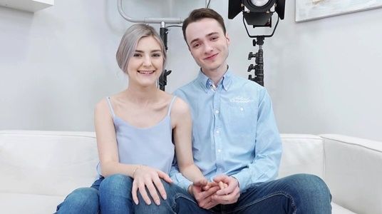 Красавица Eva Elfie пришла пробоваться на кастинг со своим бойфрендом